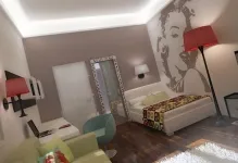 Un dormitor pentru fata intr-un stil de design modern pentru femei, fotografii de interior și idei 2017 pentru tineri (femei) Un dormitor pentru fata intr-un stil de design modern pentru femei, fotografii de interior și idei 2017 pentru tinere
