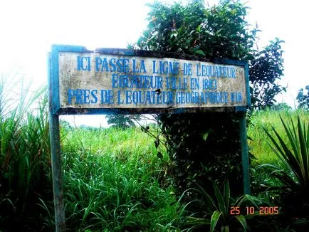 Țările prin care Equator
