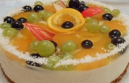 Tort cu fructe - retete delicioase cu fotografii