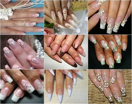 Nunta Nail design fotografie 2017 - cele mai bune lucrări ale maeștrilor