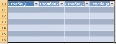 Cum de a lucra cu tabele în Excel pentru manechine ghid pas cu pas