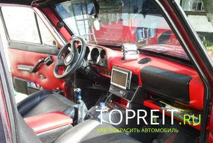 lanuri de porumb Tuning îmbunătăți vaze de interior 2121, 2131 cu propriile sale mâini (Tuning Niva vase salon 2121 2131 cu mâinile) lanuri de porumb Tuning îmbunătăți vaze de interior 2121, 2131 cu propriile sale mâini