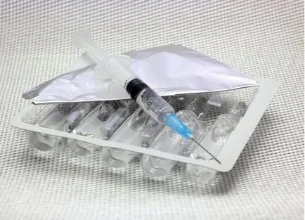 Injecțiile cu instrucțiuni papaverina pentru utilizare ca preparate injectabile
