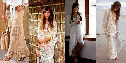 Modele de boho haine, fusta stil boho pentru femei slabi și obezi (stil) Modele de Boho haine, stilul boho fusta pentru femei slabi și obezi