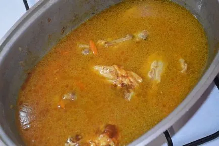 Pilaf uzbecă cu carne de pui, gatiti delicios și de casă