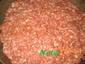 Caserolă de carne tocată și cartofi în cuptor sub o pălărie de brânză