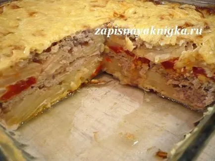 caserola de cartofi cu carne tocată