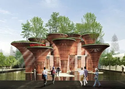 10 pavilion național Cel mai neobișnuit la expoziția World Expo-2015 la Milano (acoperișul va fi plantat) 10 pavilion național Cel mai neobișnuit la expoziția World Expo-2015 Milano