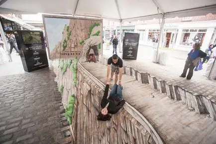 45 cele mai bune imagini 3D pe asfalt (graffiti) 45 Cele mai bune imagini 3D pe asfalt