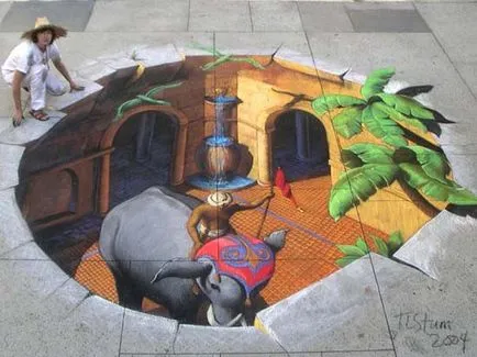 45 cele mai bune imagini 3D pe asfalt (asfalt care desen) 45 Cele mai bune imagini 3D pe asfalt