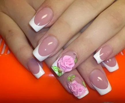unghii cu gel 3D cum să-l, comentarii, fotografii și lecții video de manichiură utiliza