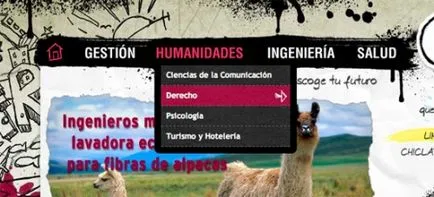 50 Exemple de meniuri pull-down în web design