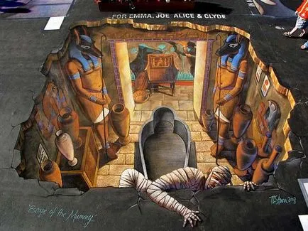45 cele mai bune imagini 3D pe asfalt (cretă) 45 Cele mai bune imagini 3D pe asfalt