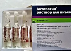 aktovegin intravenos