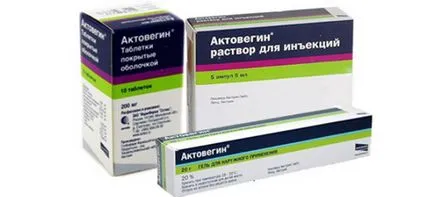 Aktovegin ceea ce este prescris în injecții, tablete și unguentele