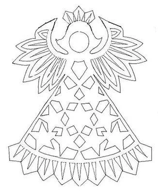 Îngerii de hârtie albă - 8 opțiuni (descriere și template-uri), o cutie de idei și ateliere de lucru (workshop) Îngerii de hârtie albă - 8 opțiuni (descriere și template-uri), o cutie de idei și ateliere