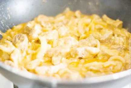 Carne de vită Stroganoff - Retete de carne de vită befstroganova