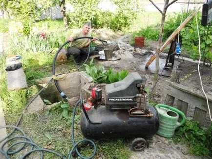 Cum se agită gaura după foraj, de pompare și înroșirea feței cum să verificați adâncimea pompei,