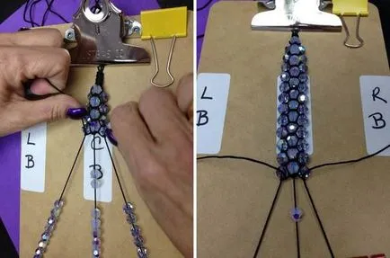 master-class brățară Shamballa în țesut accesorii duble și triple