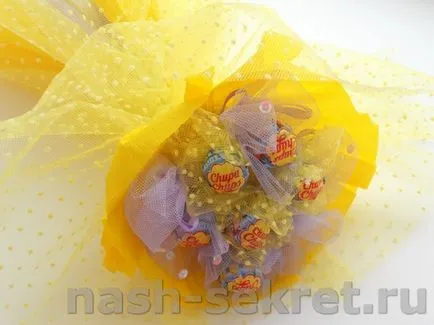 Buchet de acadea - o clasă de master cadou de vacanță originale (buchet) Buchet de acadea - un cadou original, master-class pentru vacanță
