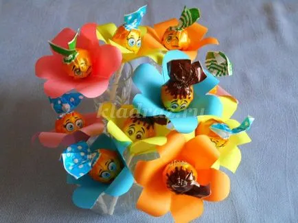 Buchet de bomboane Chupa - Chups propriile mâini