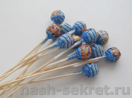 Buchet de acadea - un cadou original, master-class pentru vacanță (Lollipop) Buchet de acadea - un cadou original, master-class pentru vacanță