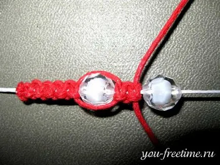 Brățară în tehnica „Shambala“ (decorare) Brățară în tehnica de „Shambala“