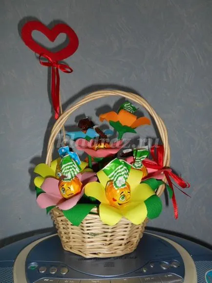 Buchet de bomboane Chupa - Chups propriile mâini