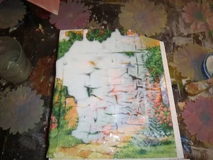 Ceainarie in tehnica decoupage detaliate master-class
