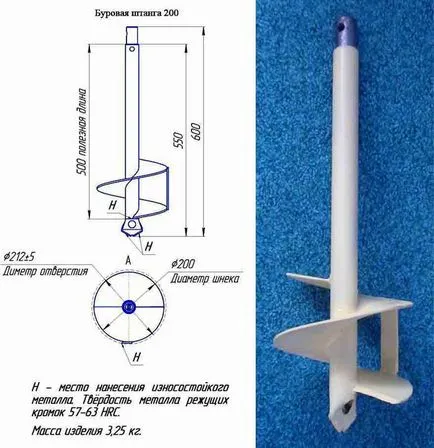 Masina de gaurit sonda cu mâinile lor desen burghiu de casă (de mână) Masina de gaurit sonda cu mâinile lor desen burghiu de casă