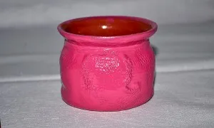 Cum să picteze lut și ceramică, newtoni ru