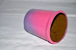 Cum să picteze lut și ceramică, newtoni ru