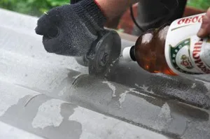 Tăiat plat și val de ardezie - tehnici de bunicul video,