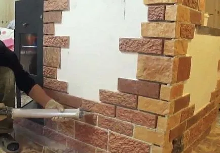 Cuptorul oblitsevat piatra casa de caramida, gresie, talkohlorit