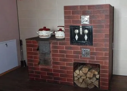 Cuptorul oblitsevat piatra casa de caramida, gresie, talkohlorit