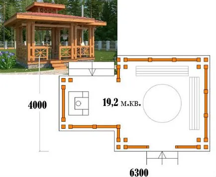 Desene mandrinele dreptunghiulare, hexagonale și octogonale, 46 exemple de fotografii și sfaturi despre cum să (foișoare) Desene mandrinele dreptunghiulare, hexagonale și octogonale, 46 de exemple de fotografii și sfaturi privind