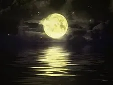 Ceea ce pe pământ depinde de luna, și că dă