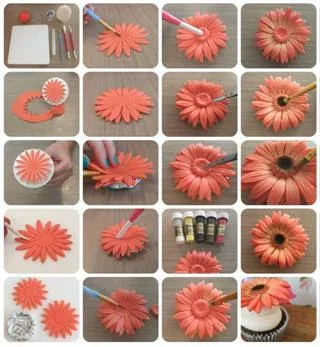 Florile din mastic incremental ateliere foto