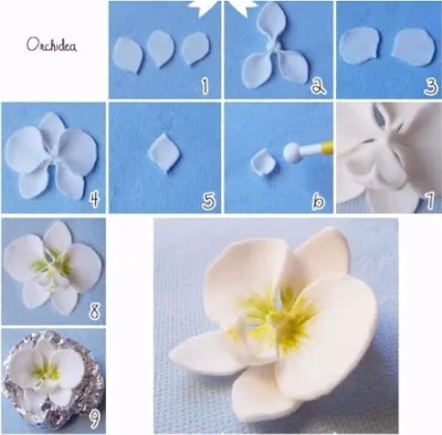 Florile din mastic incremental ateliere foto
