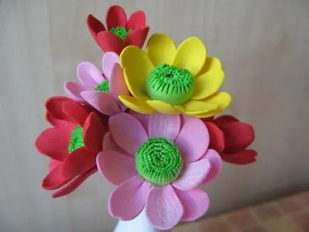 Flori de la foamirana de fabricație de master-class și microni, puțin cu mâinile, și video din domeniu (mici) Flori de la foamirana de fabricație de master-class și microni, puțin cu mâinile, și video din domeniu
