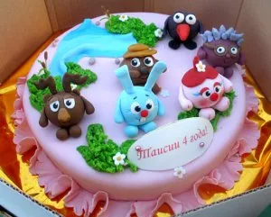 Torturi pentru copii decor la domiciliu