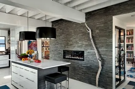 piatră decorativă în interiorul 65 de fotografii și idei de inspirație (piatra) piatra decorative în interior 65 fotografie și idei inspirate