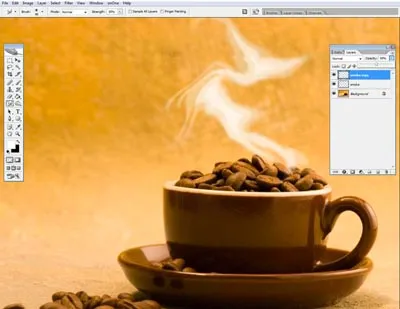 Cum sa faci fum în Photoshop