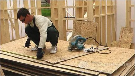 Cum de a face casa lui osb cu mâinile - construirea unei case cadru din OSB (construcție) Cum de a face casa lui osb cu mâinile - construirea unei case cadru din OSB