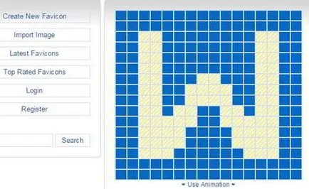 Cum sa faci o favicon - pictograma pentru site-ul și a instala
