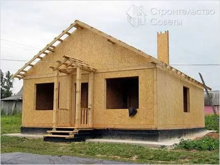Cum de a face casa lui osb cu mâinile - construirea unei case cadru din OSB (cadru) Cum de a face casa lui osb cu mâinile - construirea unei case cadru din OSB