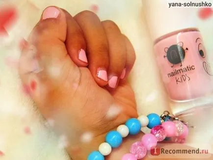 lac de unghii pentru copii, copii nailmatic pe bază de apă - «✿ cel mai bun de unghii manichiura primul ✿», (apa) lac de unghii, copii pentru copii pe bază de apă nailmatic - «✿ cel mai bun de unghii manichiura primul ✿»,