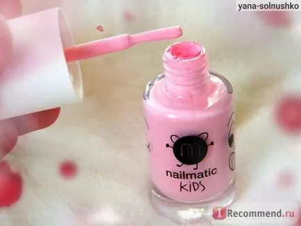 lac de unghii pentru copii, copii nailmatic pe bază de apă - «✿ cel mai bun de unghii manichiura primul ✿», (cuie) lac de unghii, copii pentru copii pe bază de apă nailmatic - «✿ cel mai bun de unghii manichiura primul ✿»,