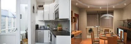 Design de bucătărie cu balcon fotografie, ieșire, balcoane interioare, o bucătărie mică, reparații și planificare (proiectarea bucătărie cu un balcon) Design de bucătărie cu balcon fotografie, ieșire, balcoane interioare, o bucătărie mică, și de planificare reparații,