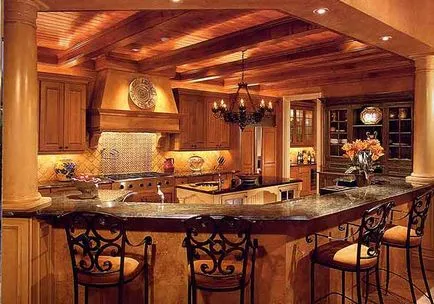 Design interior bucatarie-living, 20 foto, 2 filme